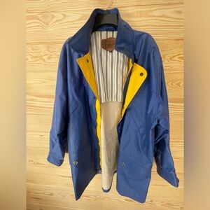 Woolrich Vintage Trench Style Rain Jacket